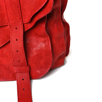 Proenza Schouler Lambskin PS1 Extra Large Satchel Lipstick Red 14 of 41