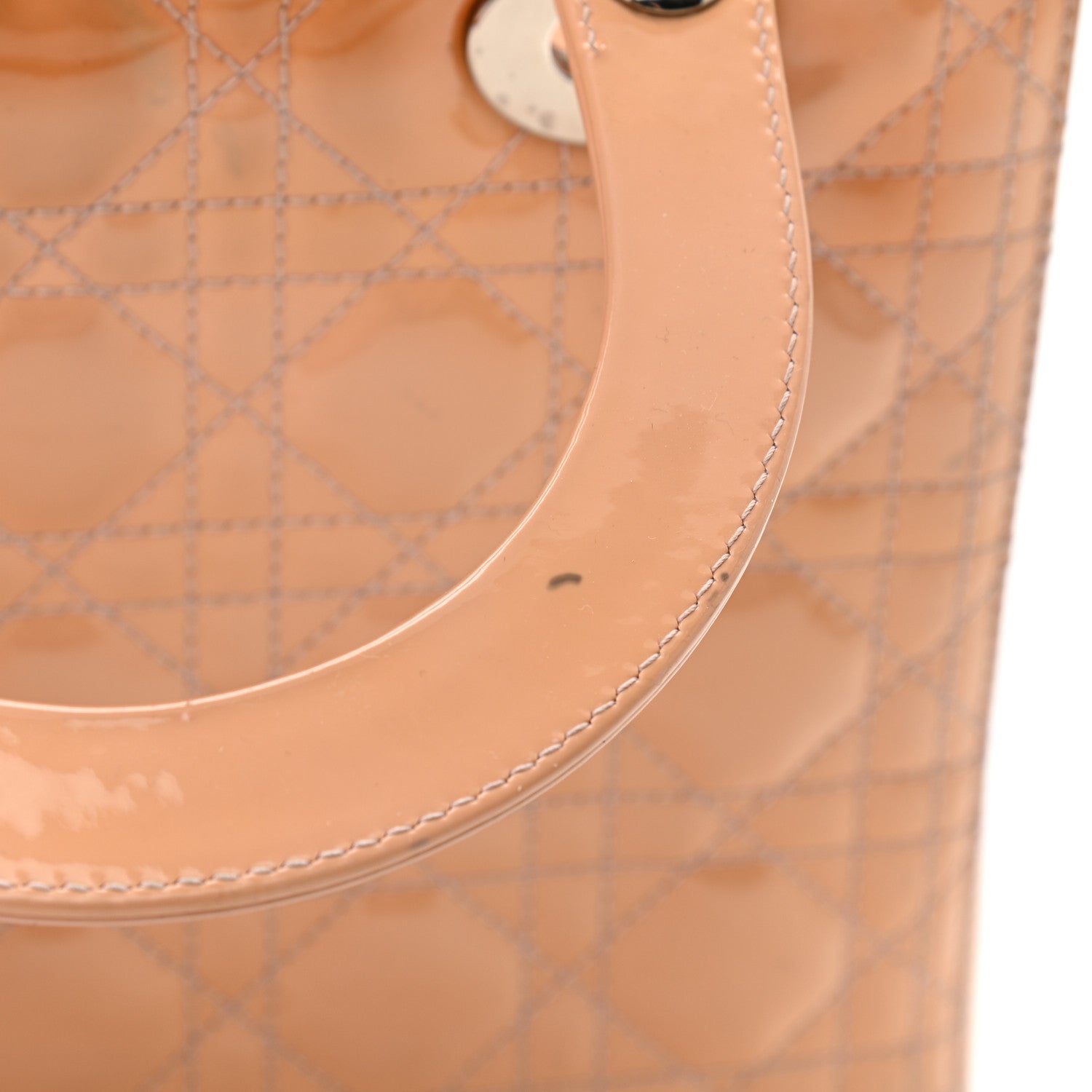 Christian Dior Patent Cannage Medium Lady Dior Light Pink 18 of 18