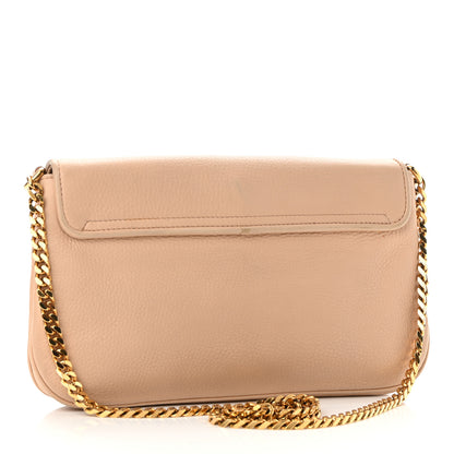 Gucci Calfskin Medium 1973 Chain Shoulder Bag Camelia 2 of 12
