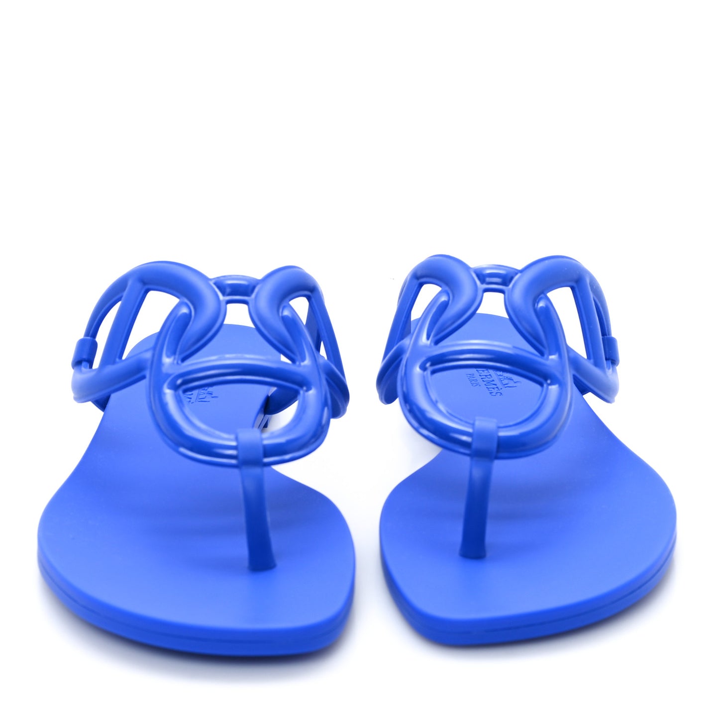 Rubber Womens Egerie Sandals 38 Bleu Outremer