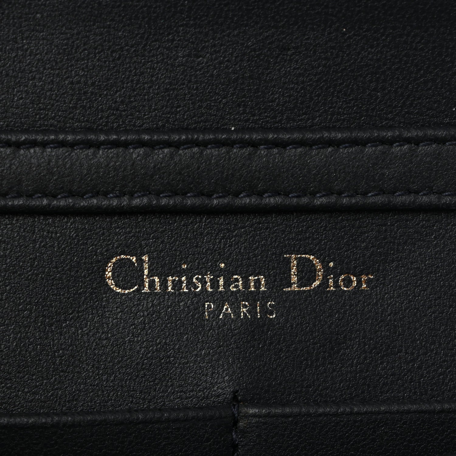 Christian Dior Patent Micro-Cannage Diorama Wallet on Chain Pouch White 6 of 10