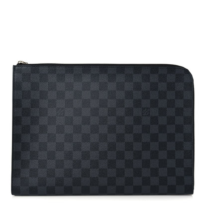 Louis Vuitton Damier Graphite Pochette Jour GM 1 of 6
