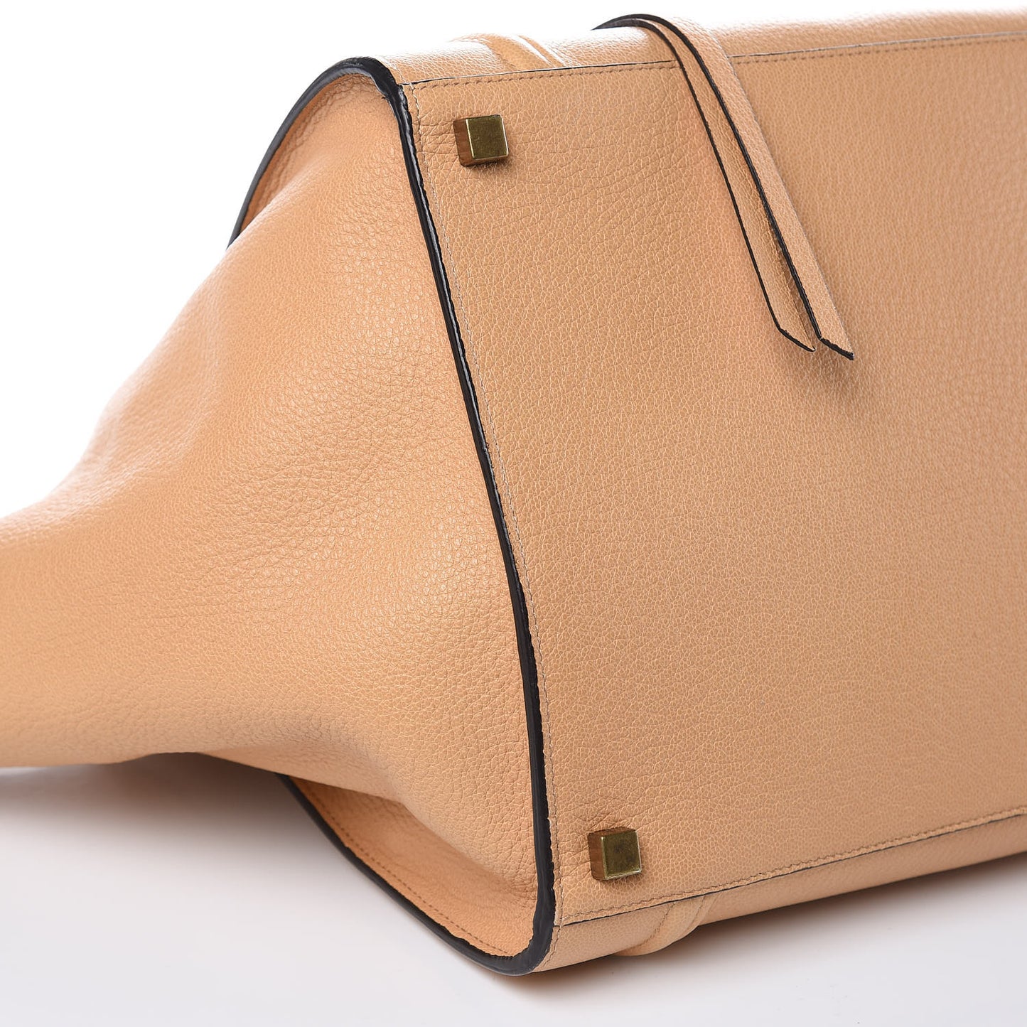 Drummed Calfskin Medium Phantom Luggage Daffodil