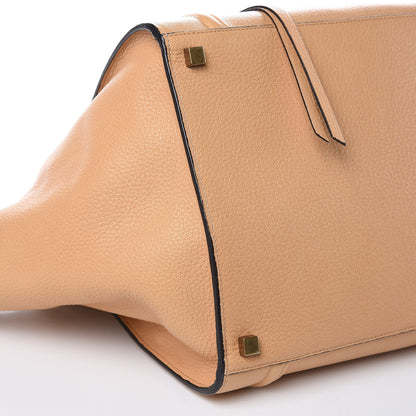 Celine Drummed Calfskin Medium Phantom Luggage Daffodil 8 of 11