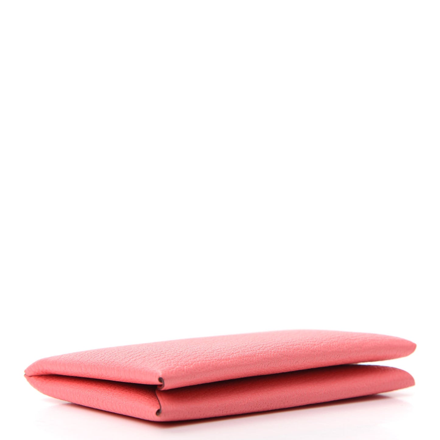 Chevre Mysore Calvi Card Case Rose Ete