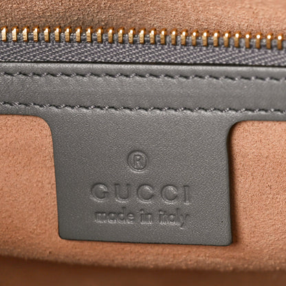 Gucci Guccissima Linea A Foldover Tote Storm Grey 6 of 9