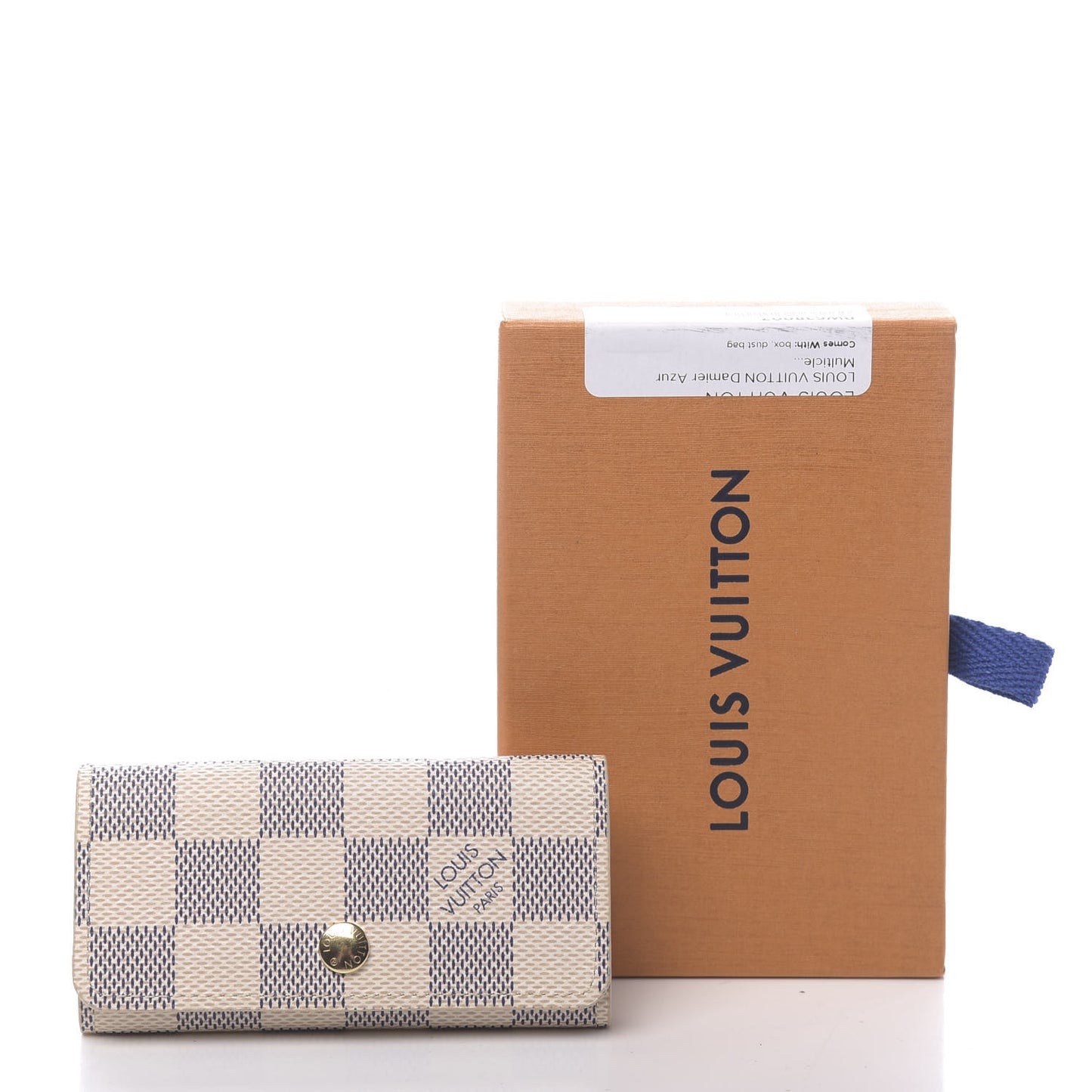 Damier Azur Multicles 4 Key Holder