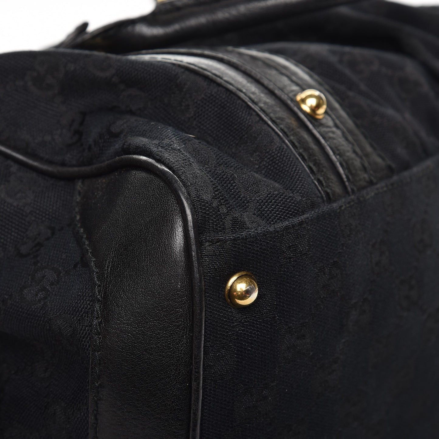 Monogram Medium Interlocking Boston Black