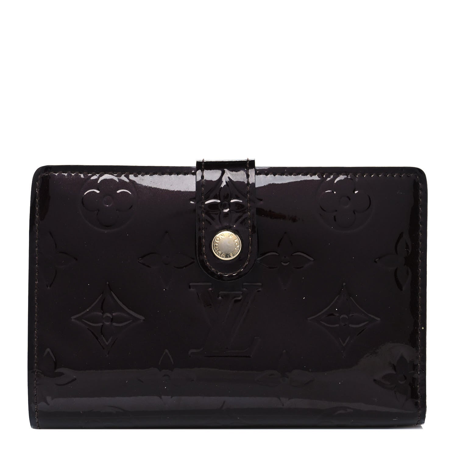 Louis Vuitton Vernis French Purse Wallet Amarante 1 of 9
