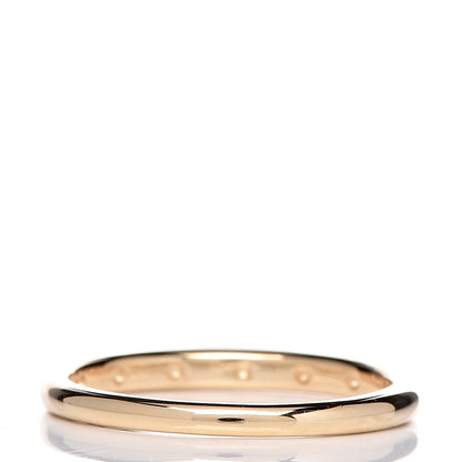 Bulgari 18K Yellow Gold Diamond Fedi Wedding Band Ring 48 4.5 4 of 6