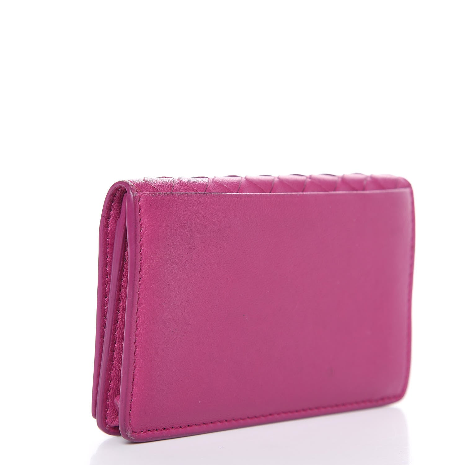 Bottega Veneta Nappa Intrecciato Card Holder Ametista 3 of 8