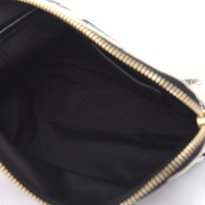 Burberry Technical Nylon Pallas Heads Print Large Zip Pouch Natural White 5 of 10