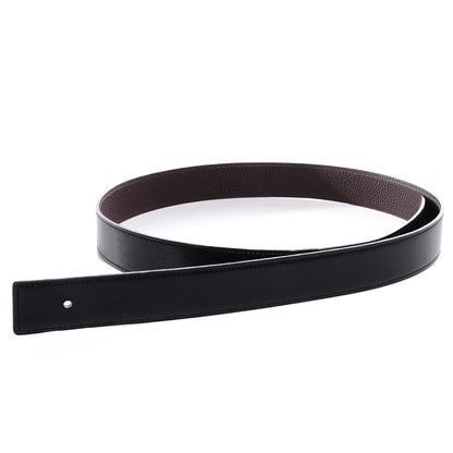 Hermes Box Togo Reversible 32mm Belt Strap 100 Noir Ebene 6 of 6