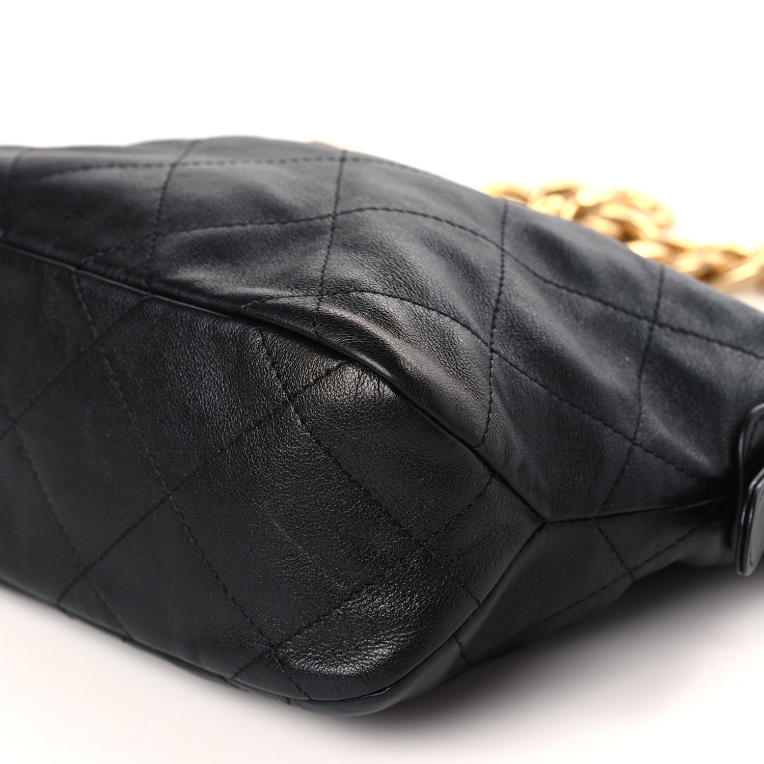 Chanel Calfskin Quilted Daily Hobo Black 9 of 9