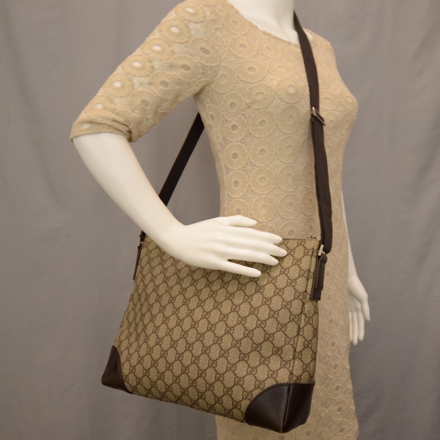 Gucci GG Plus Monogram Messenger 2 of 10