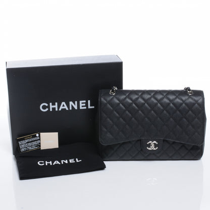 Chanel Caviar Maxi Single Flap Black 5 of 7