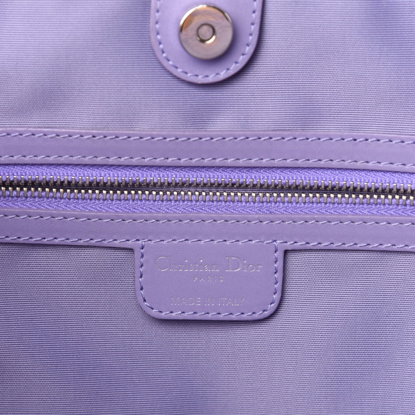 Coated Canvas Cannage Medium Panarea Tote Lilac
