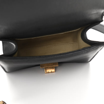 Chanel Goatskin Quilted Small Rita Top Handle Flap Black 5 of 12