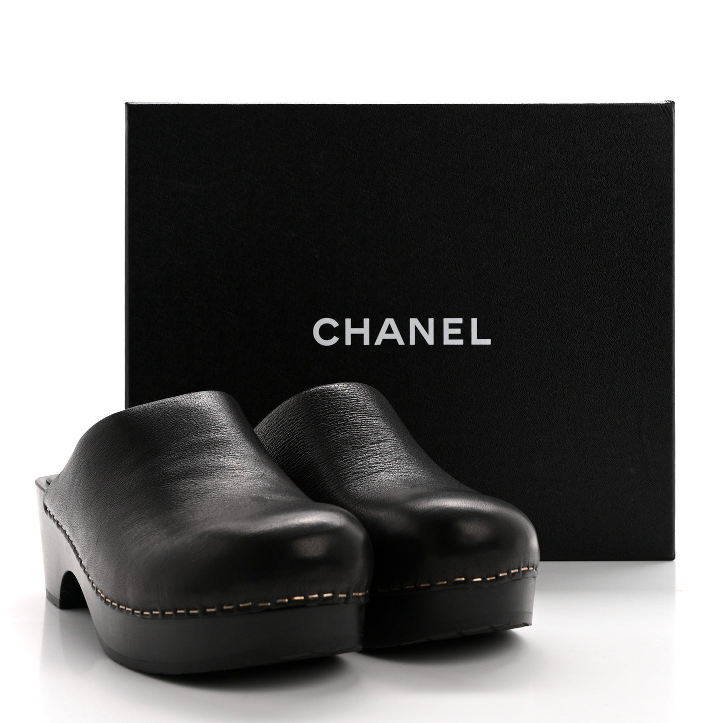 Calfskin CC Clogs 40.5
