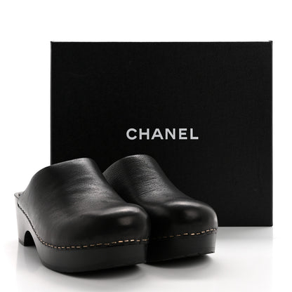 Chanel Calfskin CC Clogs 40.5 9 of 9