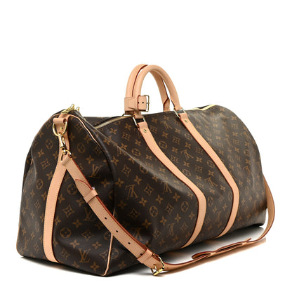 Louis Vuitton Monogram Keepall Bandouliere 55 3 of 11