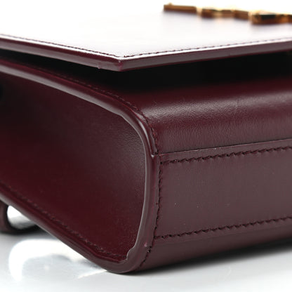 Saint Laurent Smooth Calfskin Monogram Kate Belt Bag Burgundy 5 of 9