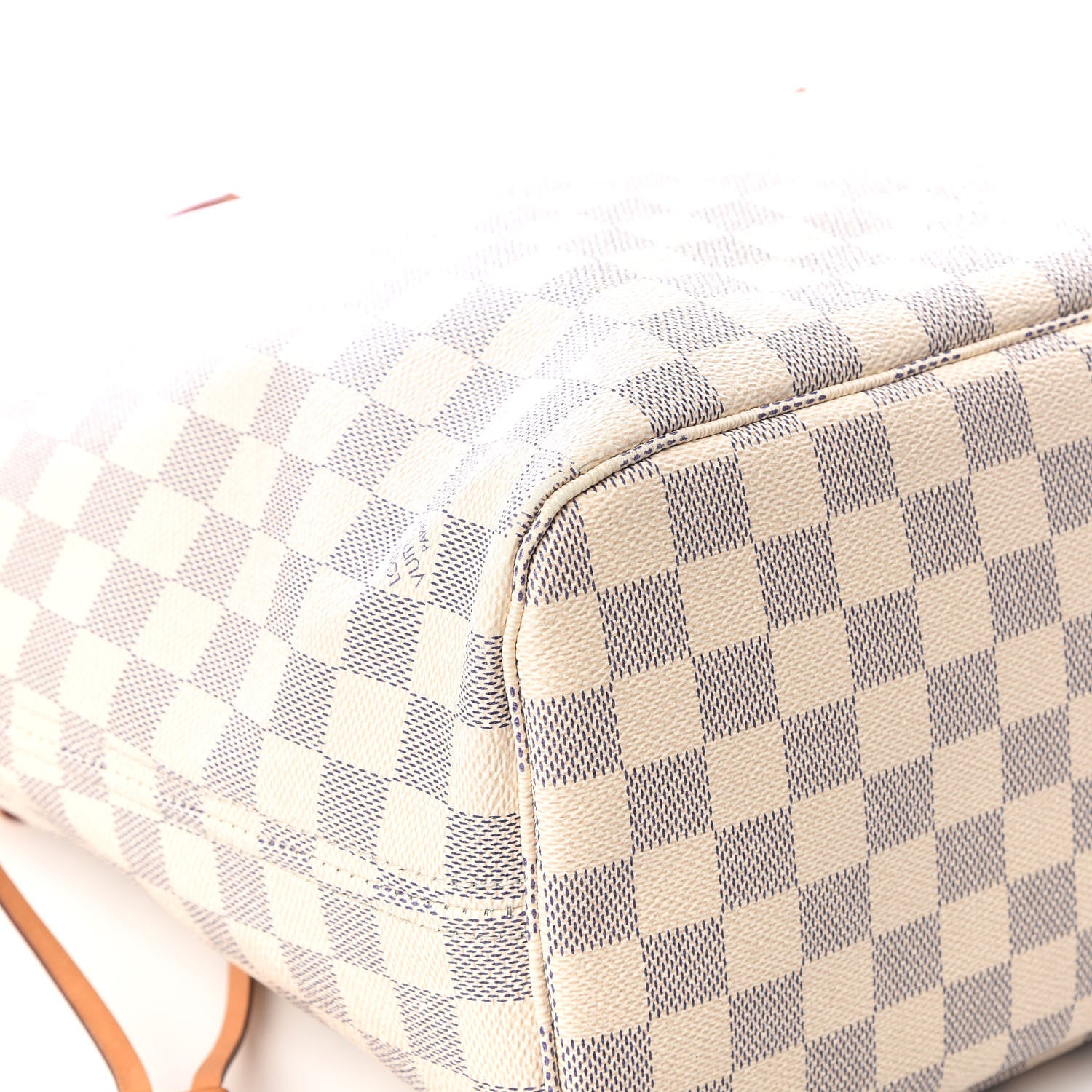 Louis Vuitton Damier Azur Neo Neverfull MM Rose Ballerine 6 of 13