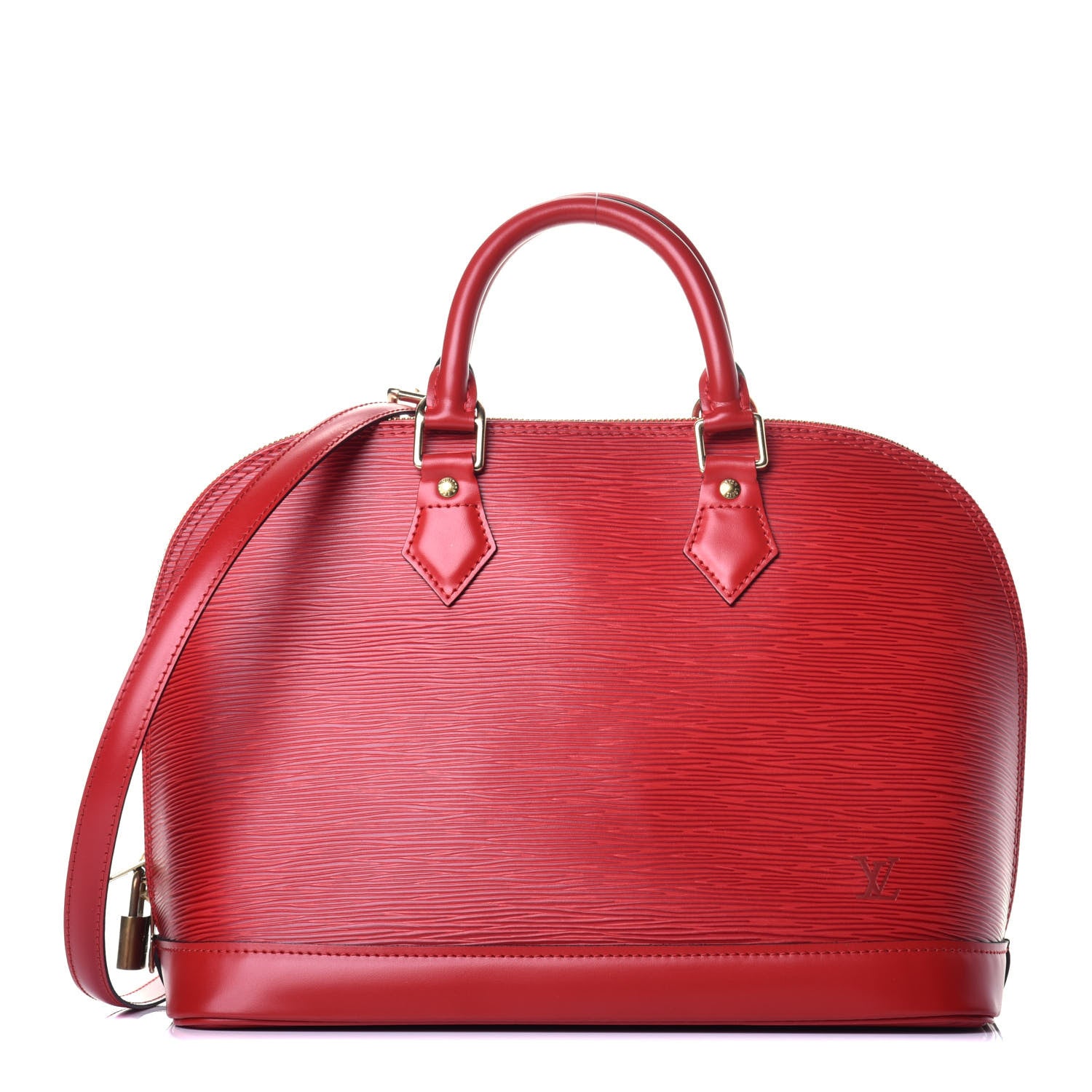 Louis Vuitton Epi Alma PM Castillan Red 1 of 8