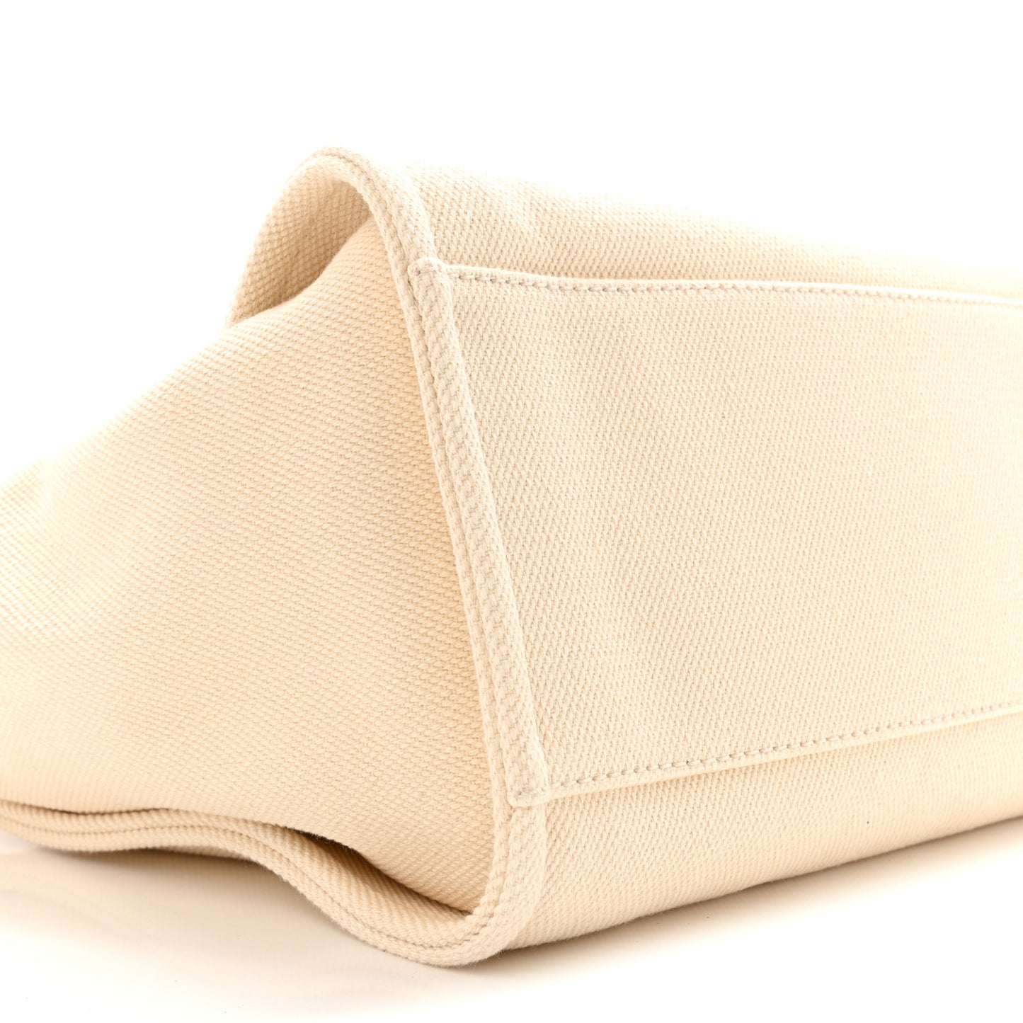 Canvas Pearl Medium Deauville Tote Ecru Beige