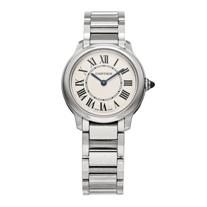 Cartier Stainless Steel 29mm Ronde Must de Cartier Quartz Watch 1 of 5