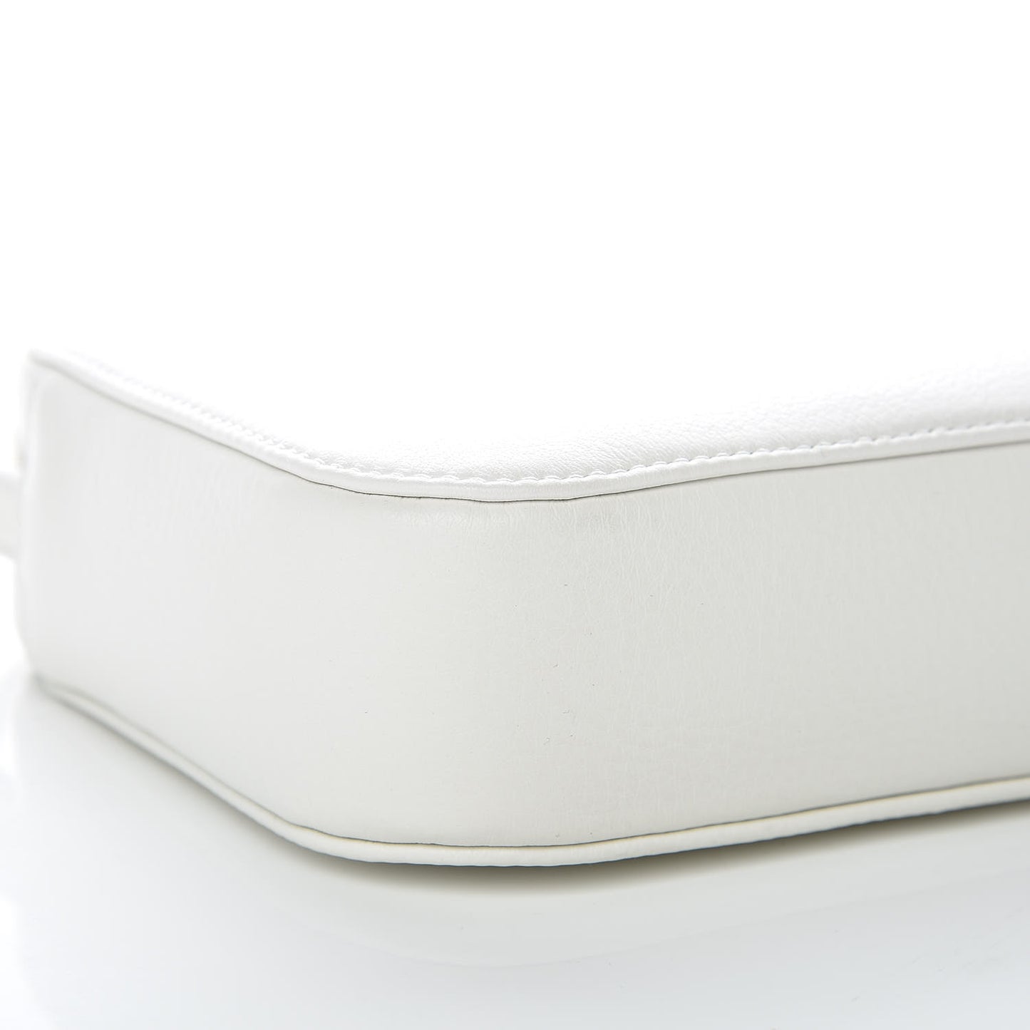 Calfskin Logo S Everyday Camera Bag White