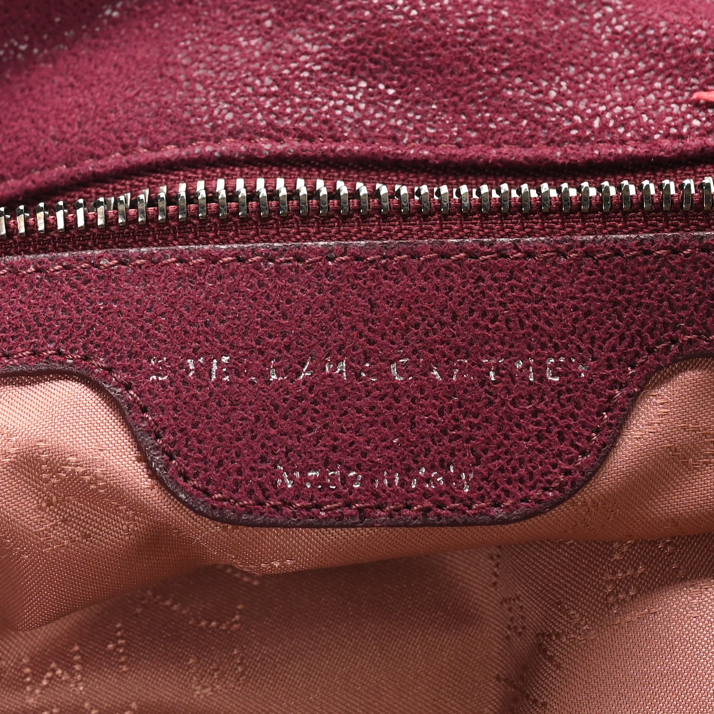 Shaggy Deer Falabella Tote Plum