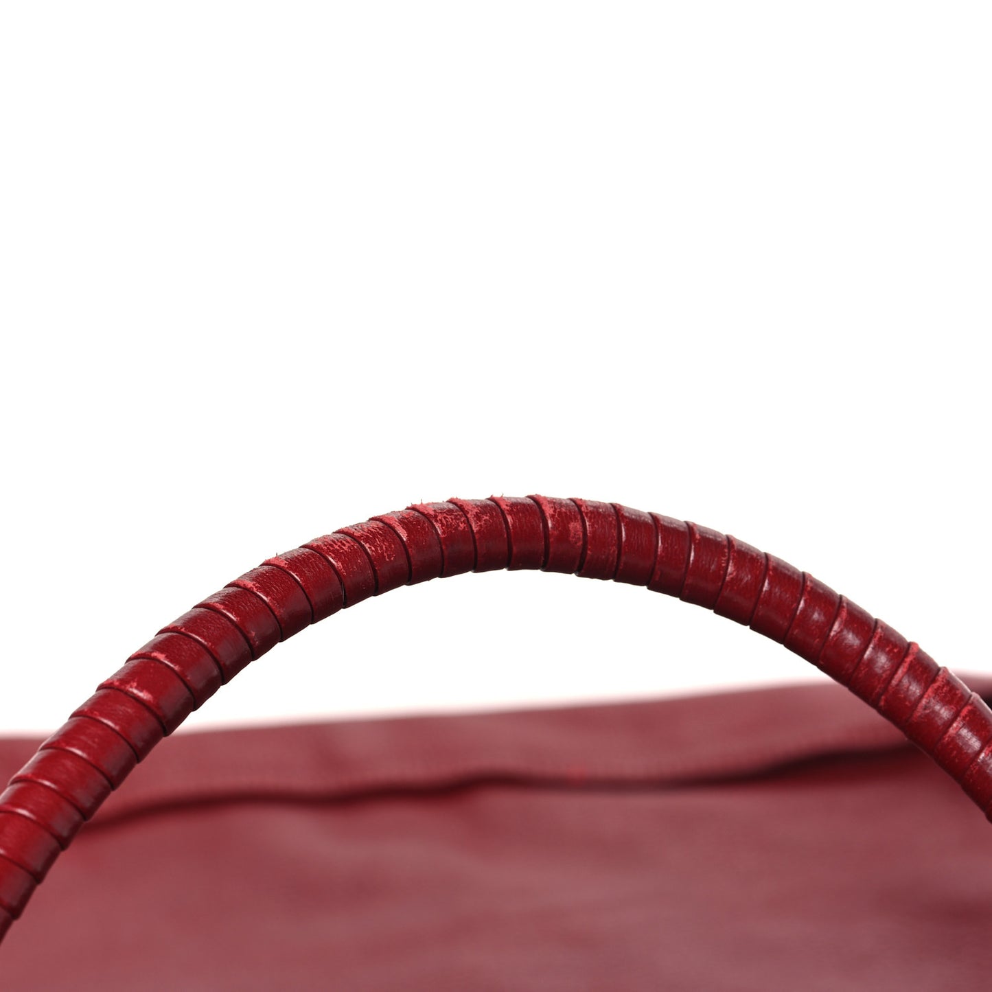 Cervo Deerskin Hobo Red