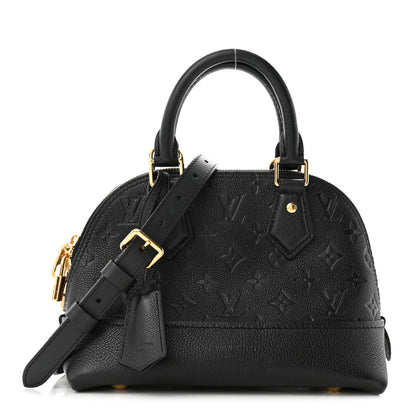 Louis Vuitton Empreinte Neo Alma BB Black 1 of 9