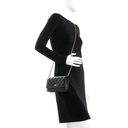 Chanel Caviar Quilted Wallet On Chain WOC Black 2 of 9