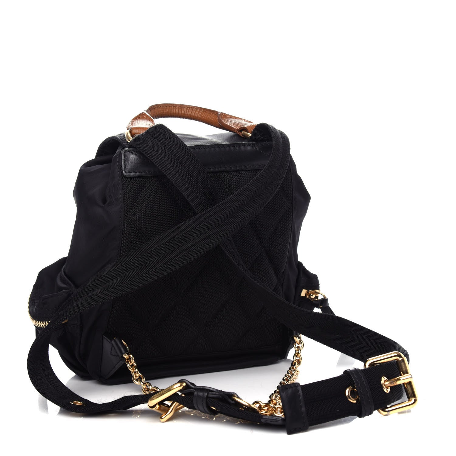 Burberry Nylon Small Rucksack Backpack Black 2 of 9