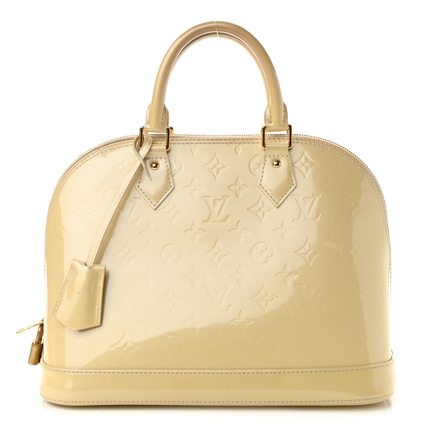 Louis Vuitton Vernis Alma PM Blanc Corail 1 of 16