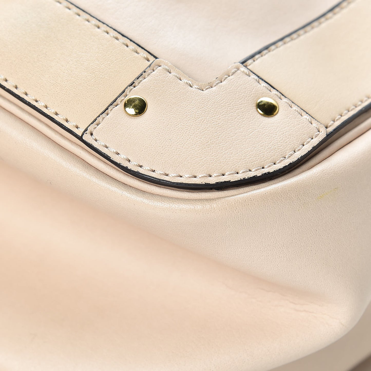 Calfskin Eden Crossbody Bag Off White