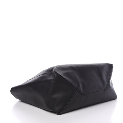 Celine Lambskin Horizontal Cabas Black 3 of 18