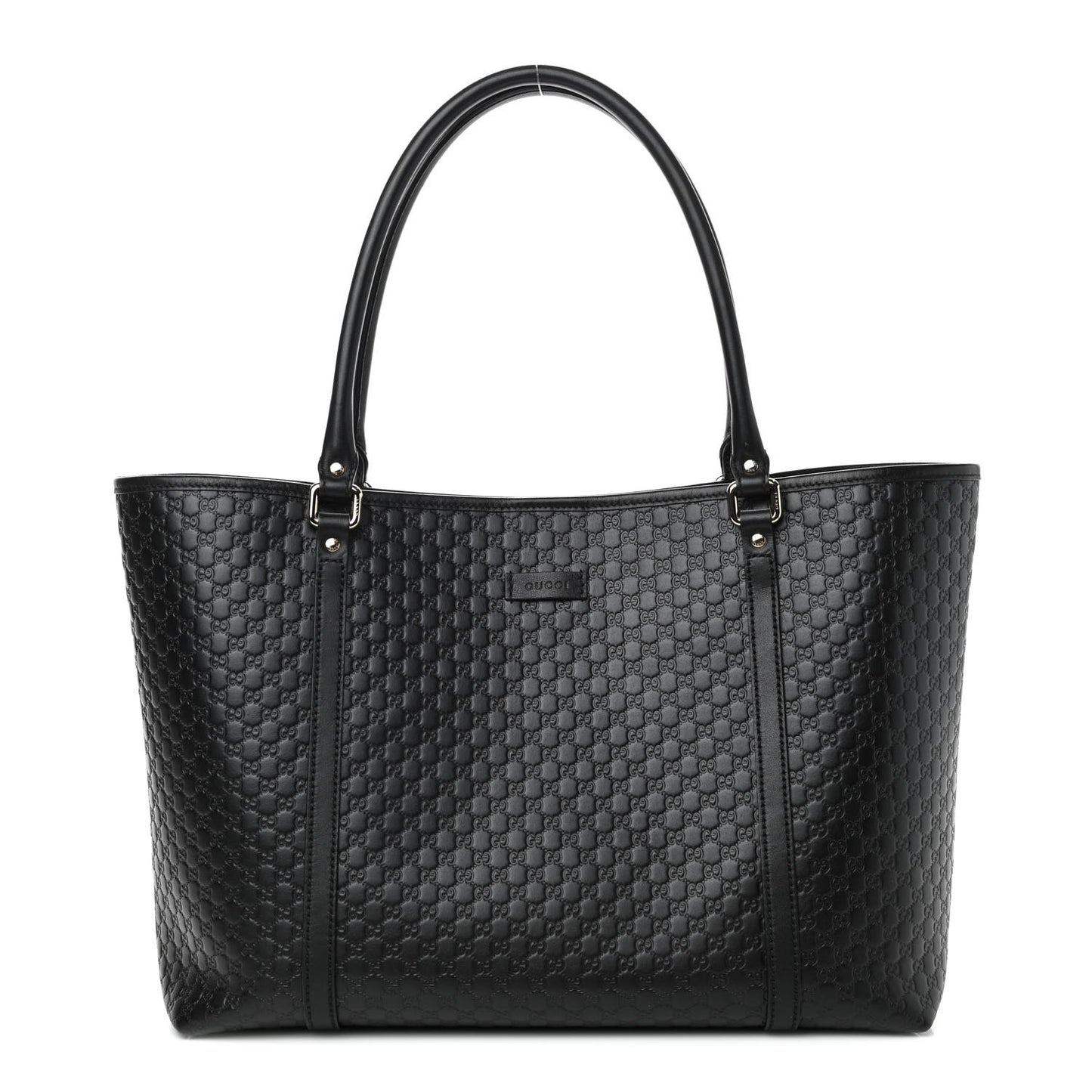 Microguccissima Medium Joy Tote Black
