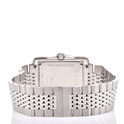 Gucci Stainless Steel 32mm G-Timeless Tank Quartz Watch Black 4 of 6