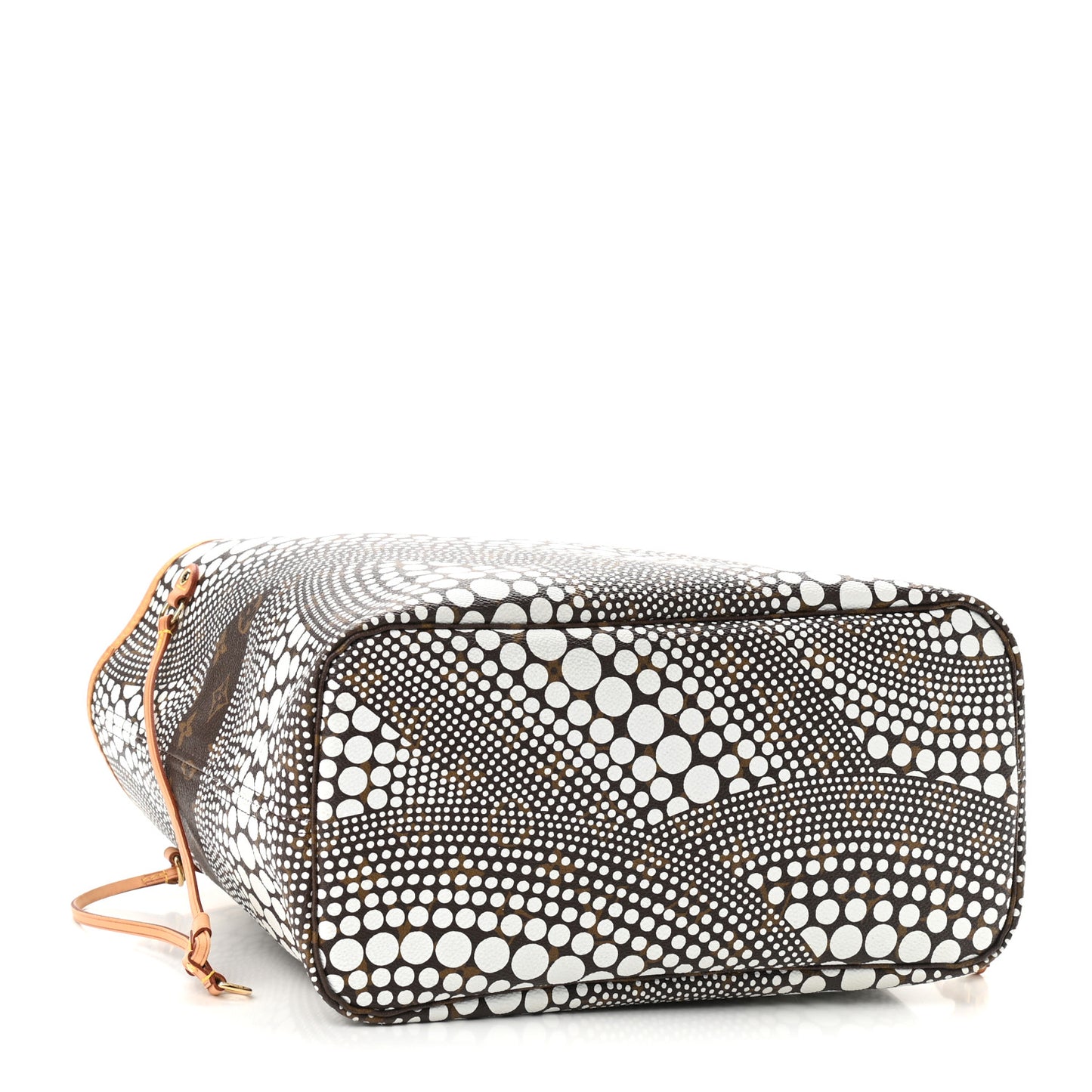 Monogram Kusama Waves Neverfull MM White