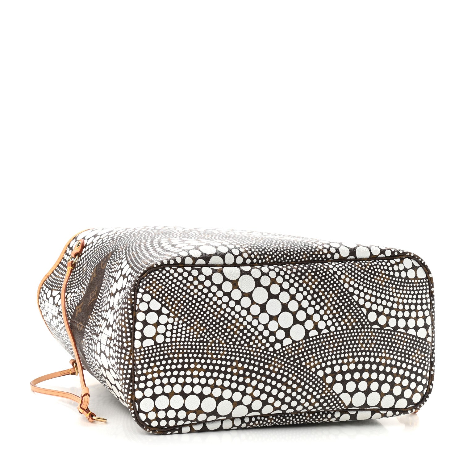 Louis Vuitton Monogram Kusama Waves Neverfull MM White 4 of 9