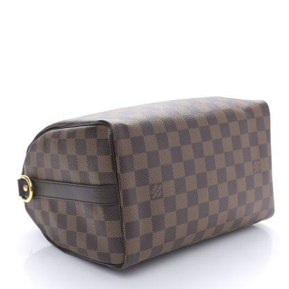 Louis Vuitton Damier Ebene Braided Speedy Bandouliere 25 Pink 4 of 8