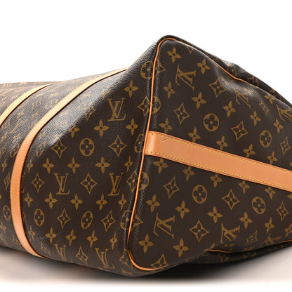 Louis Vuitton Monogram Keepall Bandouliere 55 9 of 10