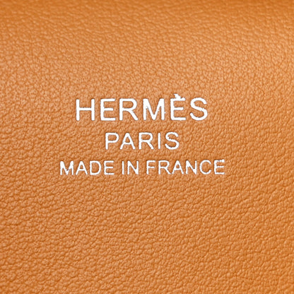 Hermes Toile Goeland Swift Cargo Birkin 25 Gold 6 of 14