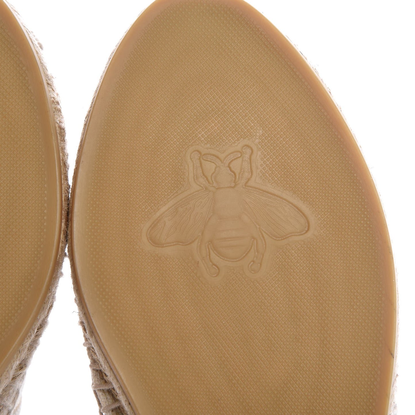Canvas Logo Espadrilles 36 Greggio White