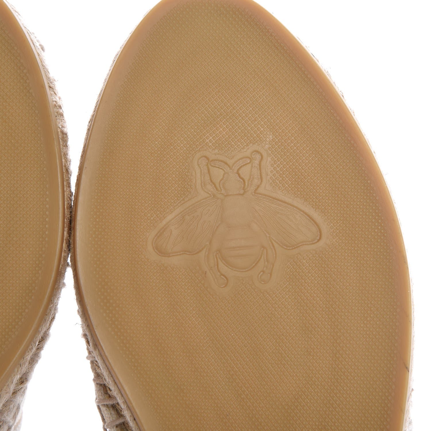 Gucci Canvas Logo Espadrilles 36 Greggio White 8 of 12