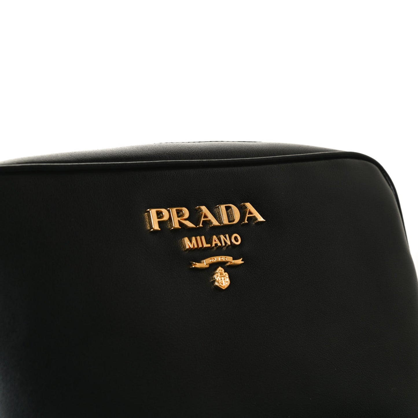 City Calf Camera Bag Black