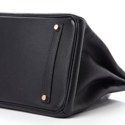 Hermes Togo Birkin 35 Black 7 of 12